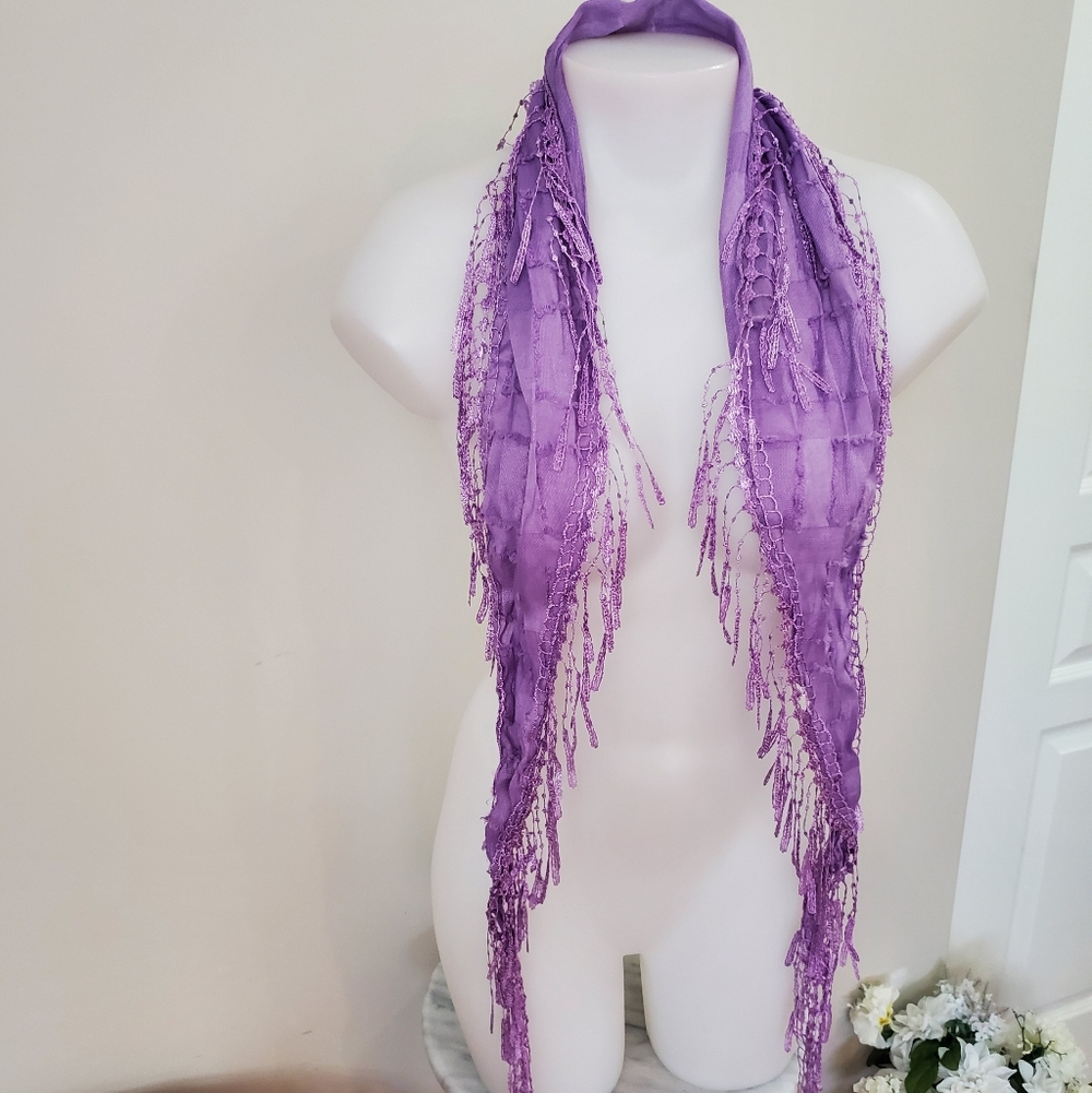 Feminine  Purple Women's Scarf